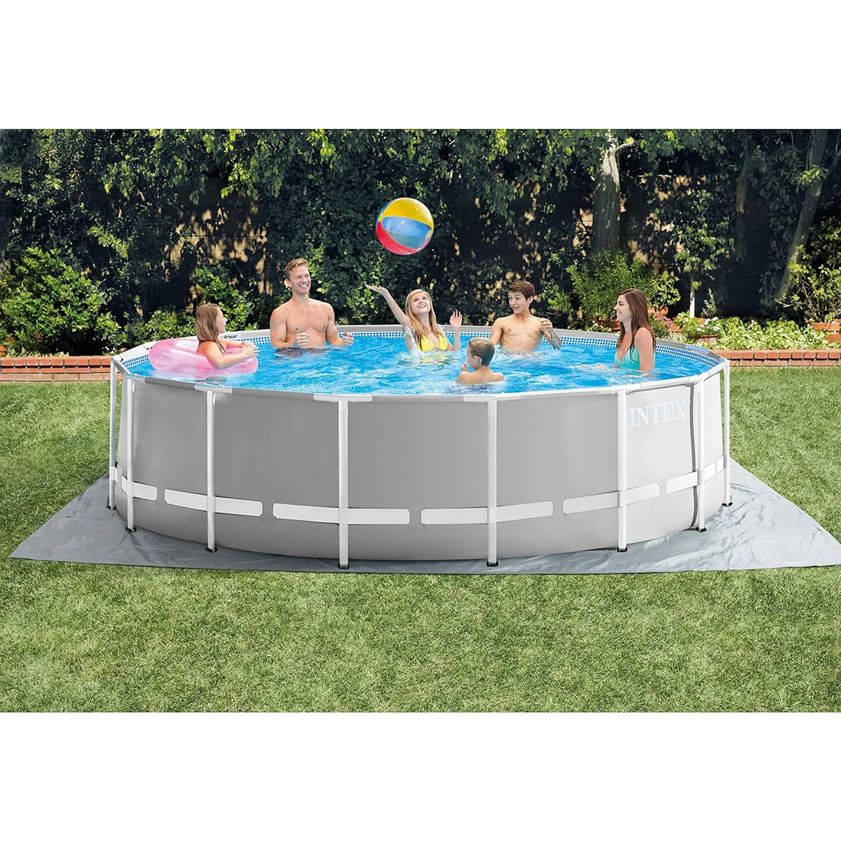 15'x48 Above Ground Pool Set with Filter Pump J7231