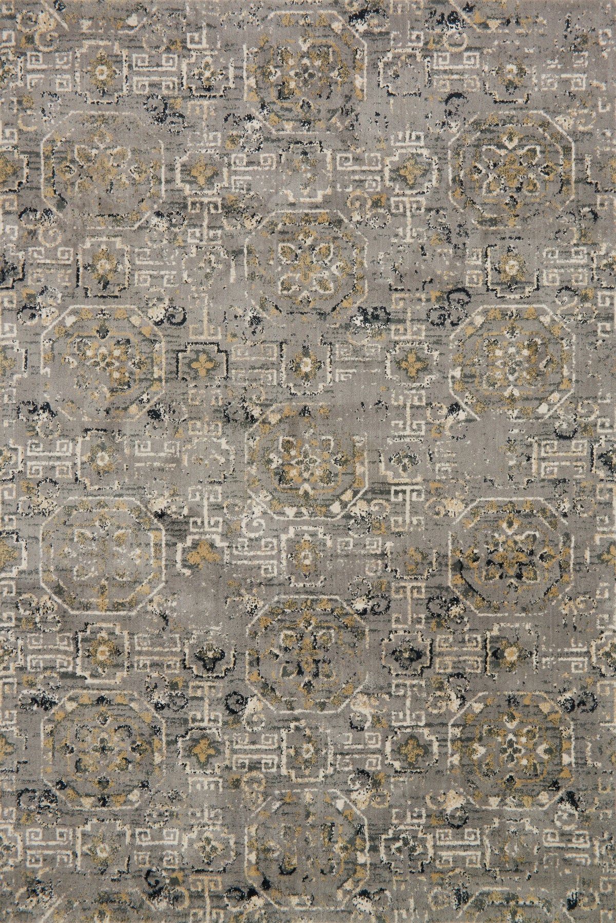 Grey 6'7 x 9'2 Rug P353214