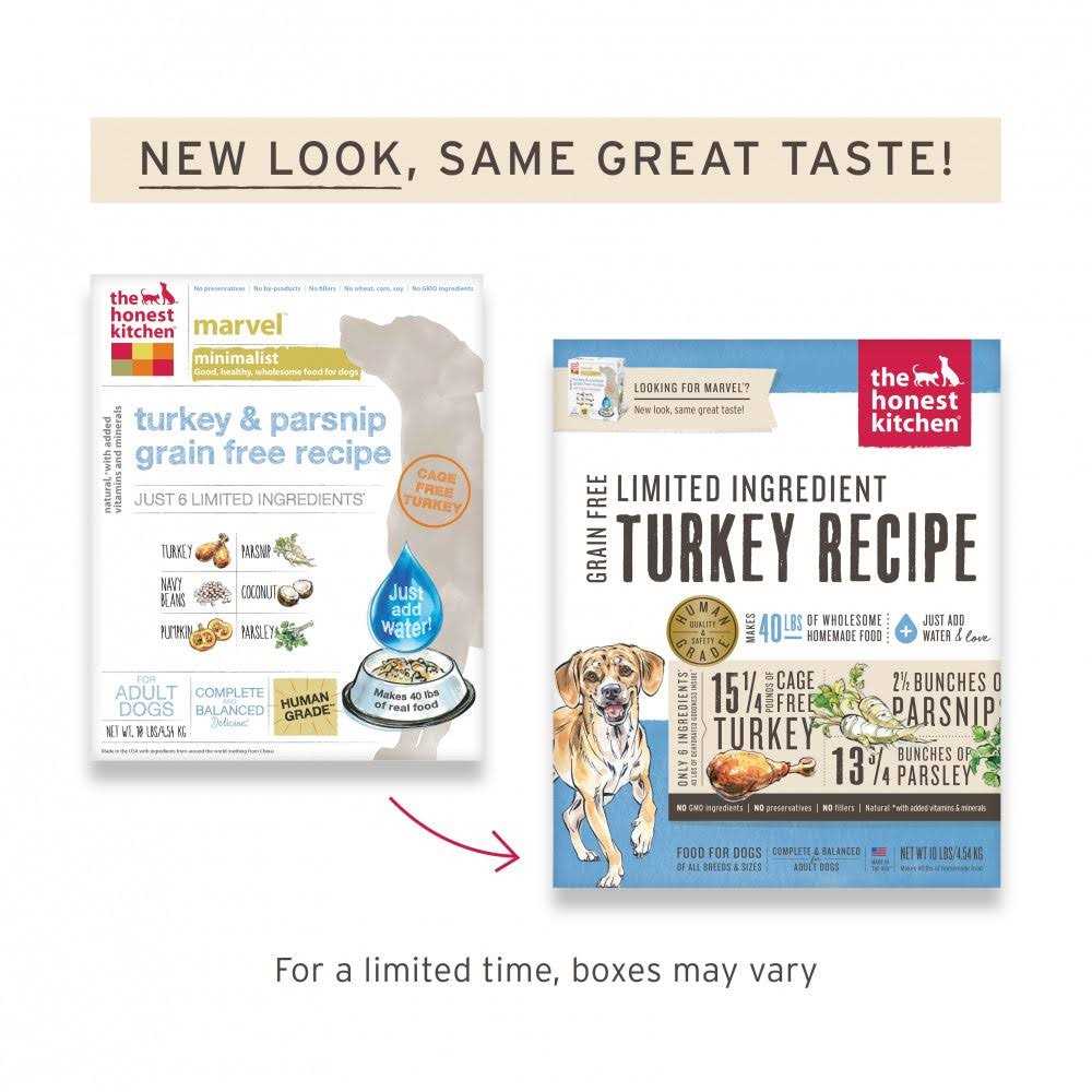 Grain Free Turkey Dehydrated Dog Food 4 lb Z9194