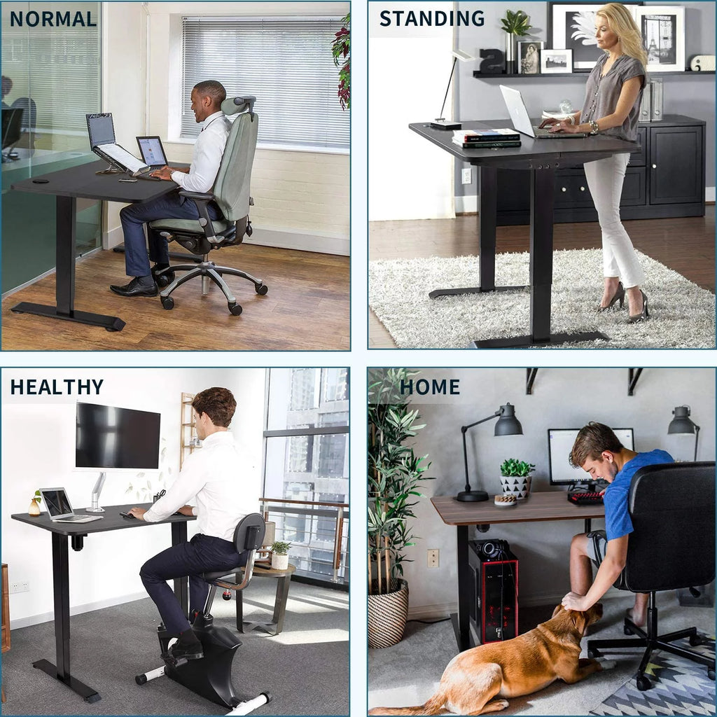 Black Electric Standing Desk B142