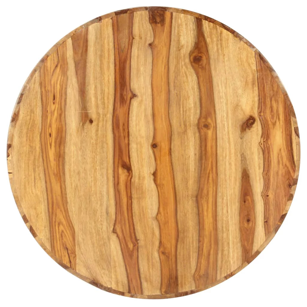 Round Solid Sheesham Wood Coffee Table I320066