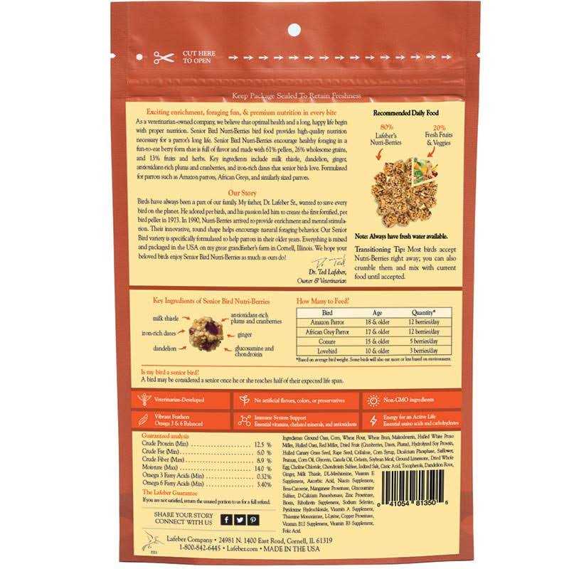 Senior Bird Food P968355