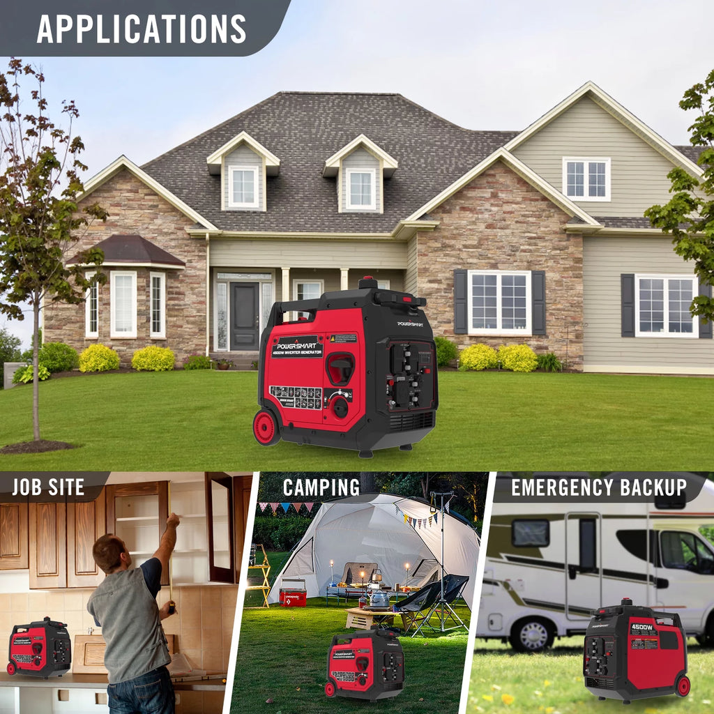 4500 Watt Portable Inverter Gas Generator P6203