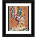 Black Ornate Wood Framed Art Print G7271