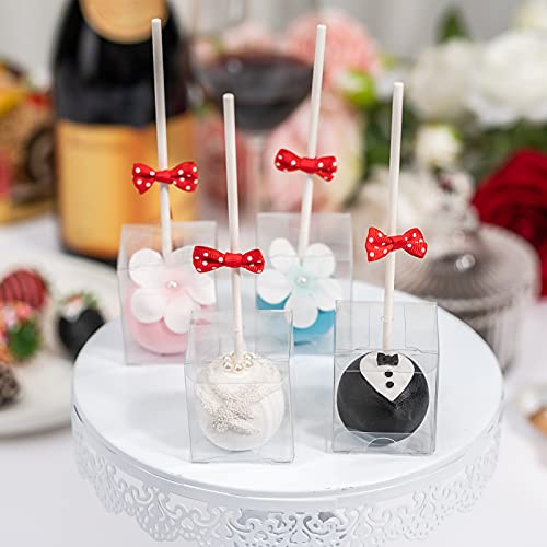 100 Pack 3x3x3 Inch Clear Gift Boxes S339