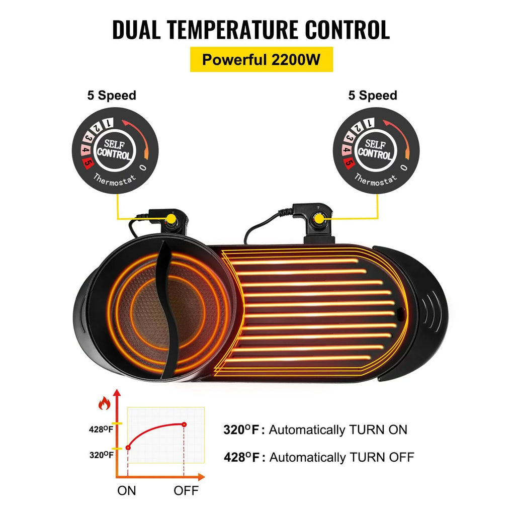 Portable Smokeless Electric BBQ Grill L903005