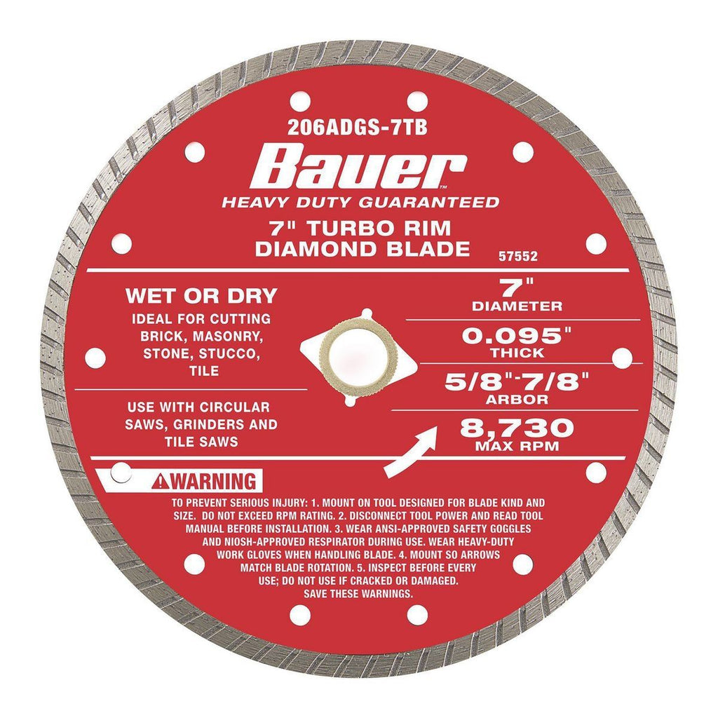 7 in. Turbo Diamond Blade S18912
