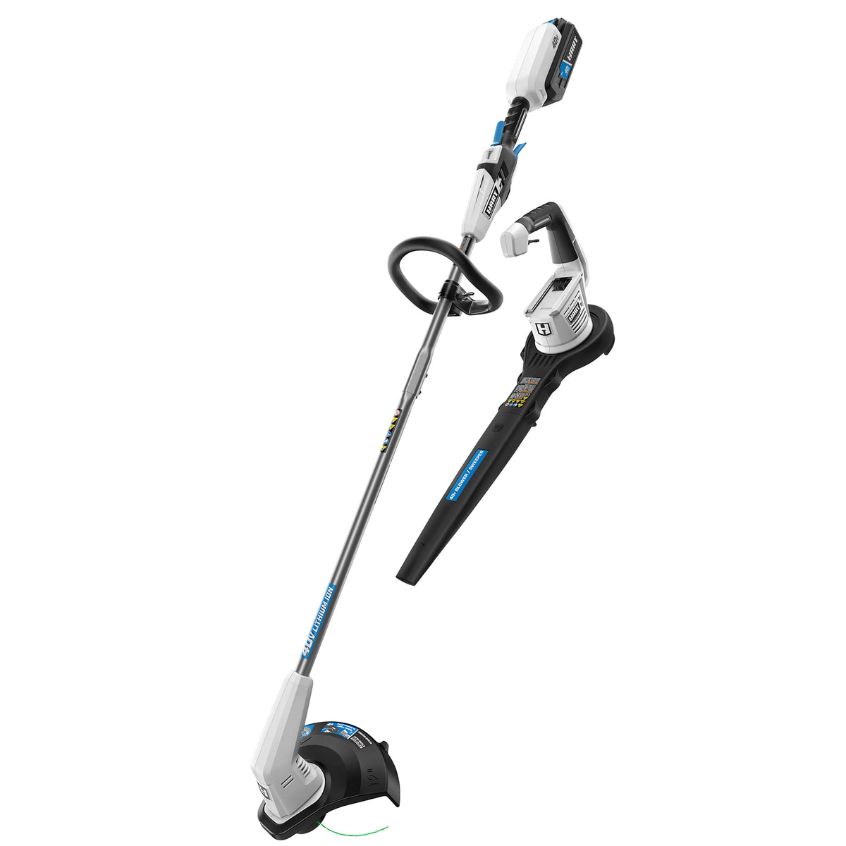 Cordless String Trimmer and Leaf Blower Combo Kit H7541