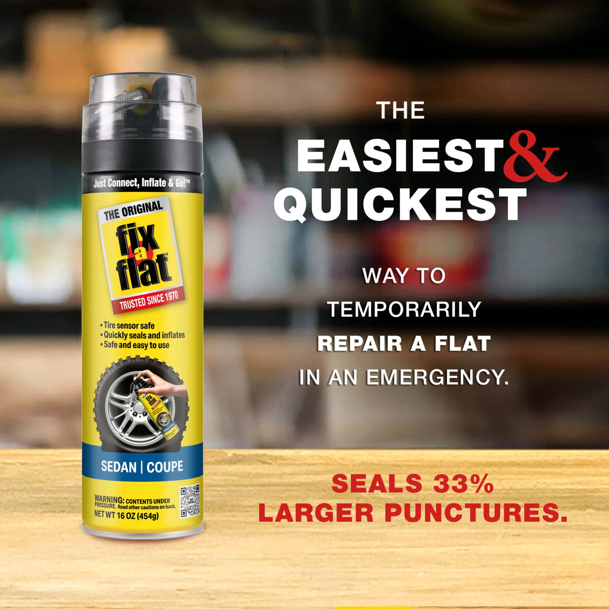 16 oz Aerosol Tire Repair and Inflator T243