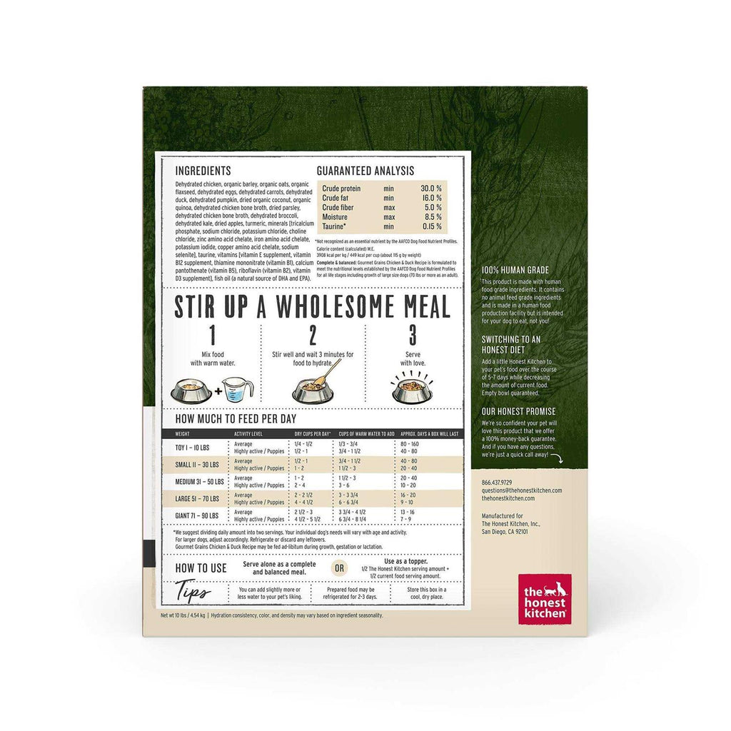 Dehydrated Chicken & Duck Dog Food Y8788
