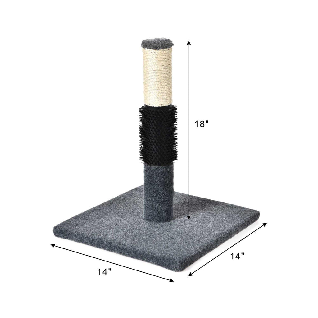 Colorful Cat Scratch Post J387629