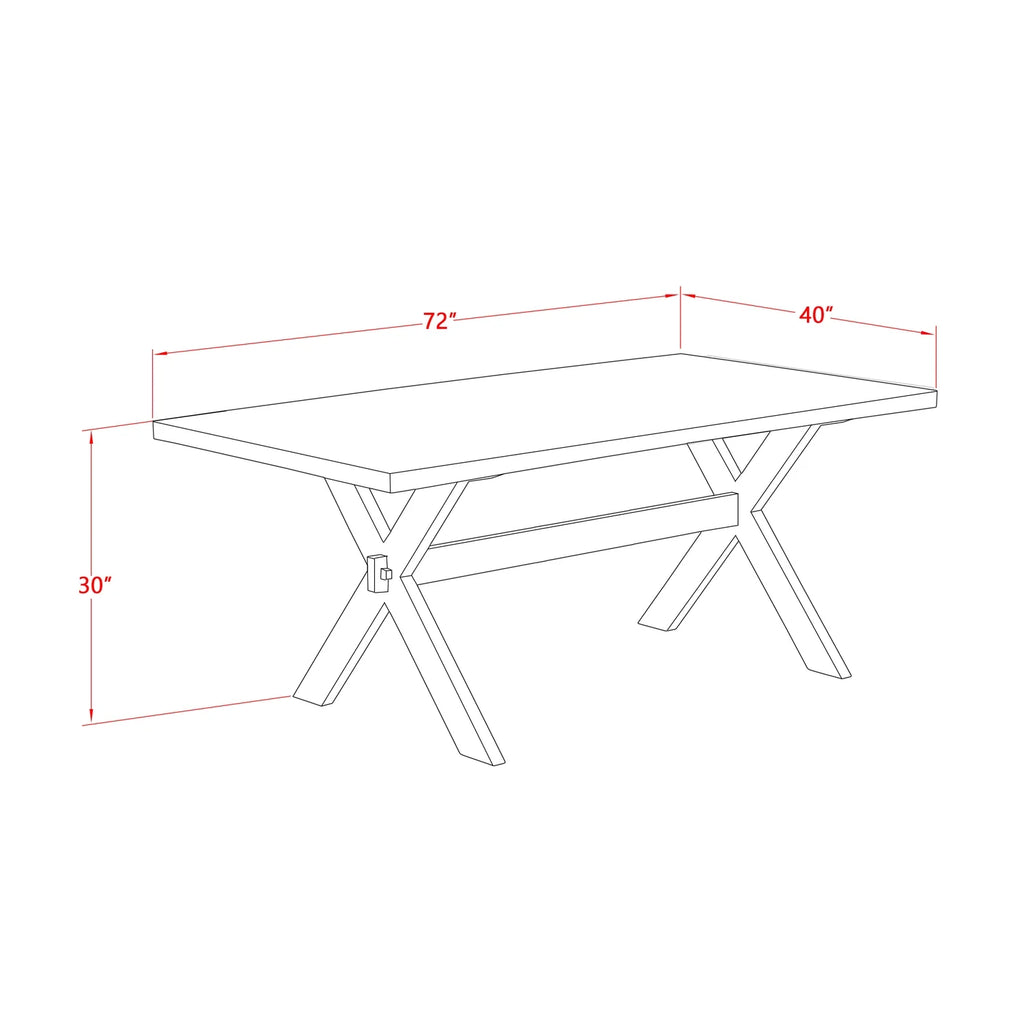 9-Piece Modern Dining Table Set with 8 Chairs A962723