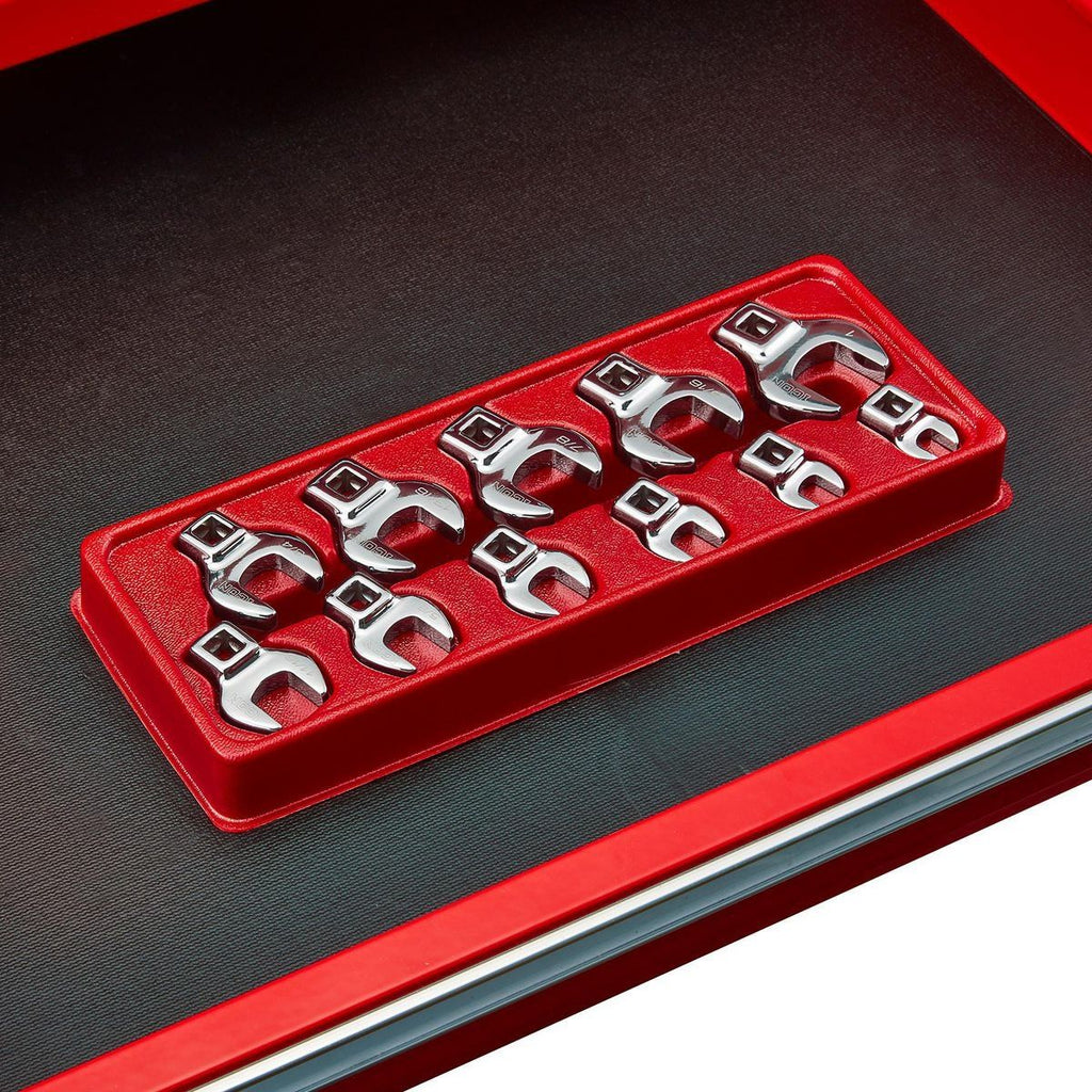 3/8 in. Drive SAE Crowfoot Wrench Set, 11-Piece D7518