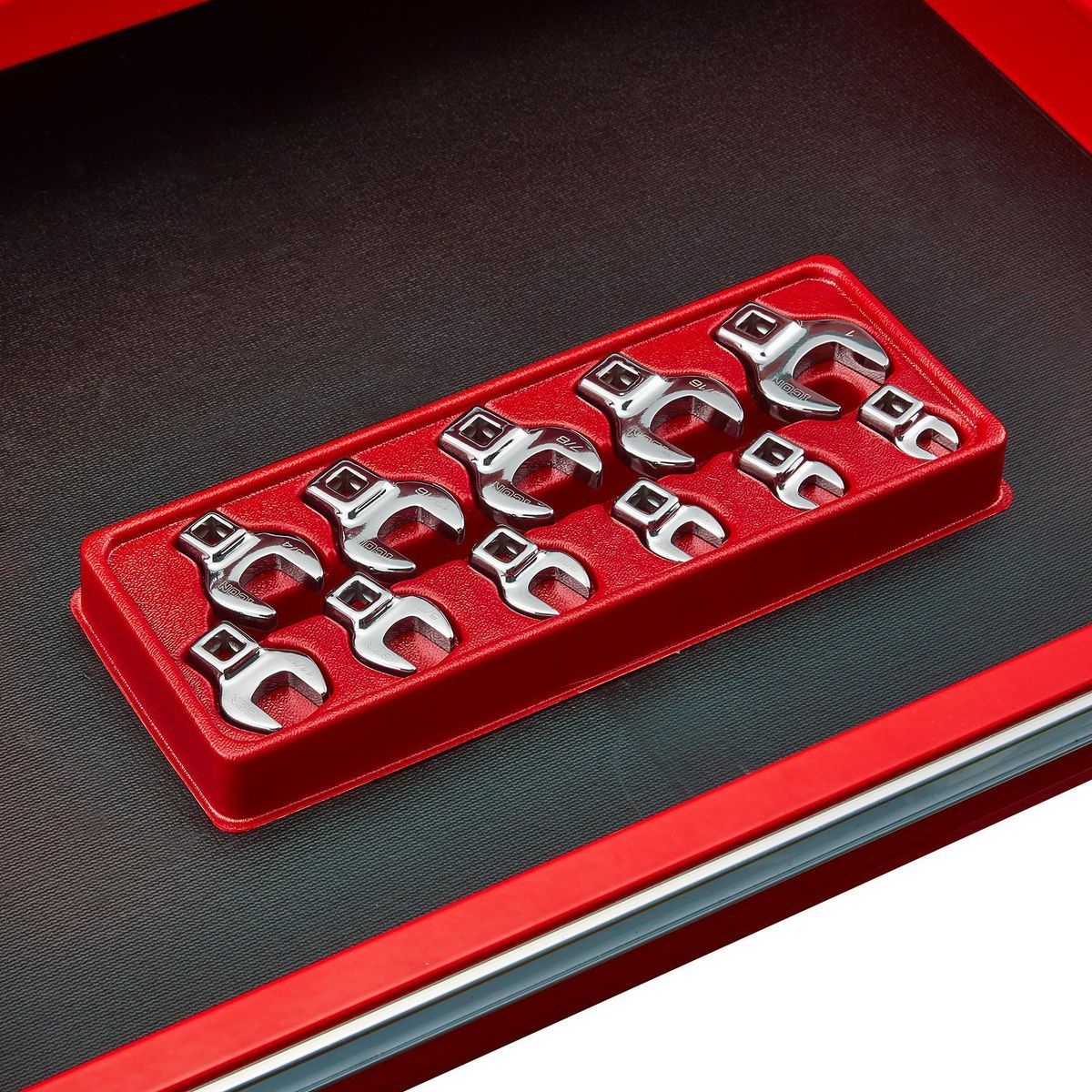3/8 in. Drive SAE Crowfoot Wrench Set, 11-Piece D7518