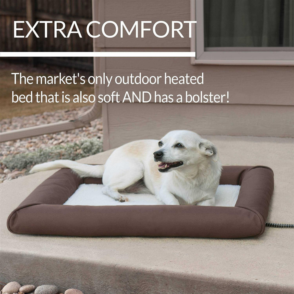 Outdoor Heated Pet Bed G783555