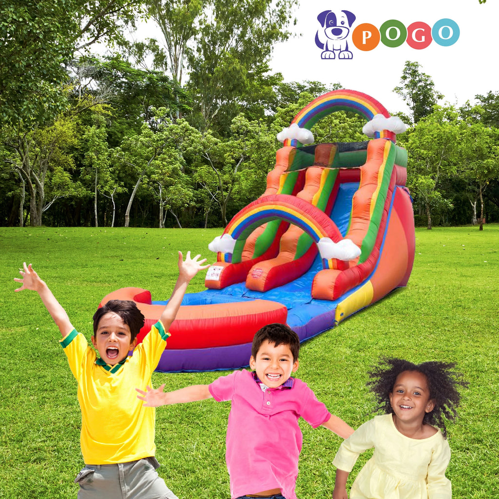 Inflatable Water Slide with Blower, 15 ft V139185