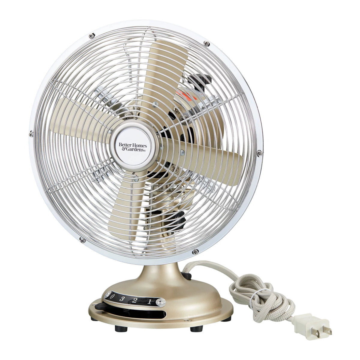 8 inch 3-Speed Metal Oscillating Table Fan W78744