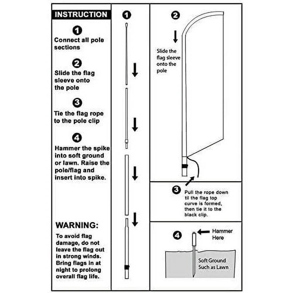 PHILLY CHEESESTEAK 15 Ft Tall Windless Swooper Flag Feather Banner Sign Kit D51043